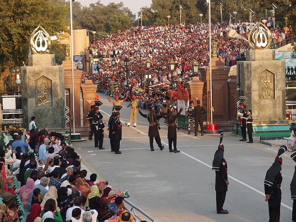 Attari-Wagah border ceremony